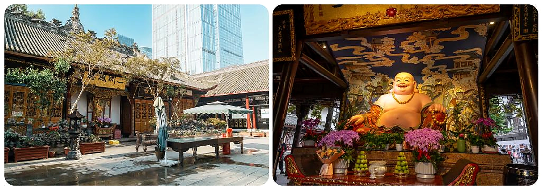 ภาพประกอบ วัดต้าฉือ | ถนนคนเดินชุนซีลู่ | ไท๋กู๋หลี่ | แพนด้าปีนตึก IFS โปรแกรม ทัวร์จีน CHENGDU FROSTY สี่ดรุณี ปี้เผิงโกว