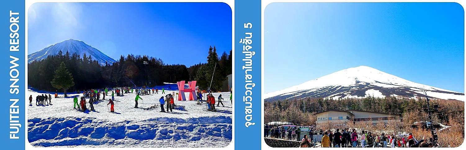 ภาพประกอบ OSHINOHAKKAI หมู่บ้านน้ำใส | LAKE KAWAGUCHIKO โปรแกรม ทัวร์ญี่ปุ่น TOKYO WINTER FREEDOM