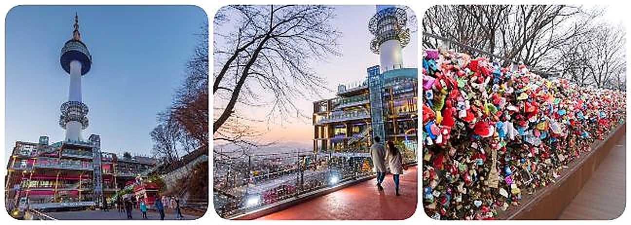 ภาพประกอบ N SEOUL TOWER หอคอยสูงที่คุณสามารถชมวิวกรุงโซลได้ทั่ว 360 องศา โดยหอคอย N Seoul Tower ซึ่ง โปรแกรม ทัวร์เกาหลี GRAND SNOWING SKI